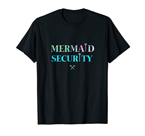 Mermaid Security T-ShirtMerman Mermaid Security T-Shirt T-Shirt
