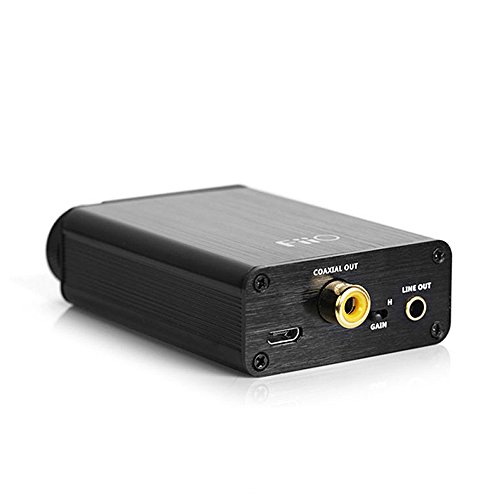 FiiO Headphone Amps Portable DAC USB TypeC coaxial 384kHz/32bit (E10KTC black) Pricepulse