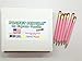 Half Pencils with Eraser - Golf, Classroom, Pew - Hexagon, Sharpened, #2 Pencil, Color - Pastel Pink, Box of 72 Golf Pocket Pencils TM