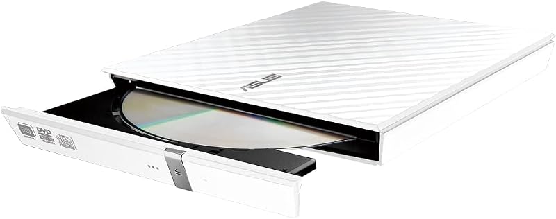 ASUS SDRW-08D2S-U LITE External DVD Writer 8X Mac Compatible M-Disc