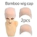 Bamboo Fiber/Sterilization/Sweat Proof/Wig Hair Stock Liner Cap Stretch Mesh Net 2PCS