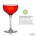 MICHLEY Unbreakable Wine Glasses, 100% Tritan Plastic Shatterproof Red Wine Glasses, BPA-free, Dishwasher-safe 18.5 oz, Set of 4