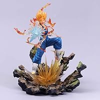 ZDNALS Dragon Ball Statue/Beijit Model/Vegeta/Zero Burst Wukong/Boxed Exquisite Anime Decoration - 22cm Statue