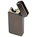 Kivors Windproof Flameless Electronic Double Pulse Plasma Arc Lighter USB Rechargeable No Gas Metal Relief Tiger Lighter