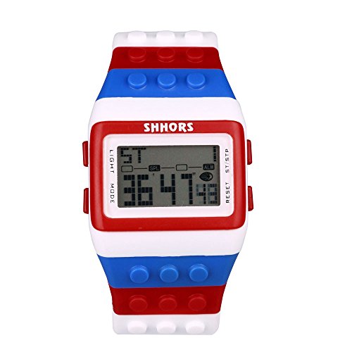 OWMEOT Unisex Colorful Digital Wrist Watch Life Waterproof Fashion (I)
