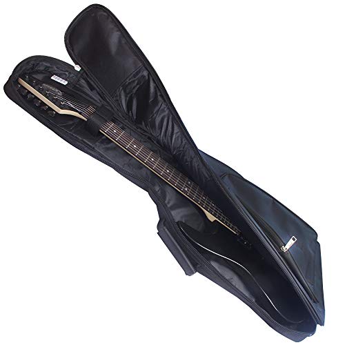 image for GLEAM Electric Guitar Gig Bag - Thicker 0.3 Inch Sponge Padding with T