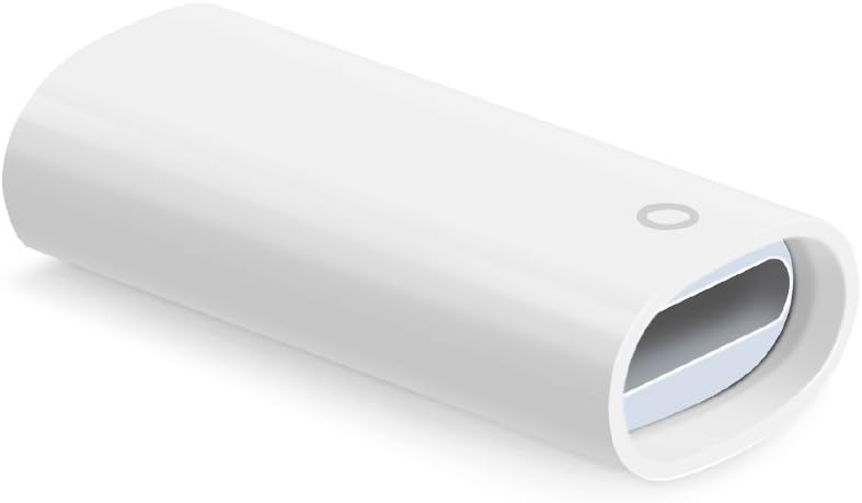 ACOCOBUY Compatible with Apple Pencil Charger Adapter for iPencil 1st gen Adaptor Charging Adapter Compatible with Apple Pencil 1st Gen Female to Female Charge Connector for iPad Pro 12.9 1st