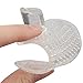 footinsole Silicone Gel Inserts Cushion Pads Thong Sandals Forefoot Toe Protectors 1 Pair
