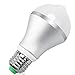 QPAU E27 7W 14 LED Light Bulb with PIR Motion Sensor, Warm White