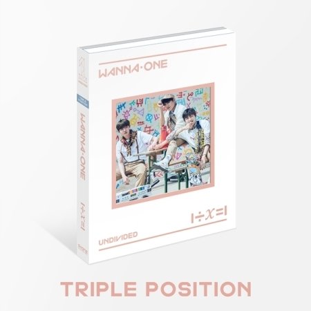 WANNA ONE UNDIVIDED 1÷Χ=1 Special Album TRIPLE POSITION Ver CD+PhotoBook+Magnet+PhotoCard+Lyrics+GoldenTicket+Tracking Number K-POP