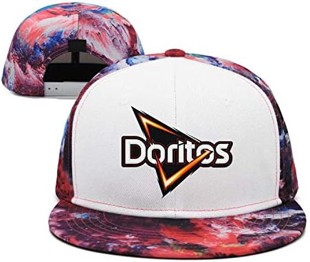 AINIJIAJ Men/Women Print Adjustable Doritos-Corn-Flake-Logo- Outdoor Flat Brim Trucker Cap