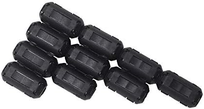ISKUKA [Pack Of 10] Ferrite Beads Clip - On Design For HDI Cable USB - View #2