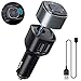 Bluetooth Adapter for Car, CHGeek 3.5mm AUX Input Dual USB Car Charger 5V/4.8A Hands Free Calling V4.2 Bluetooth Wireless Receiver Adapter for Home Car Stereo Audio System