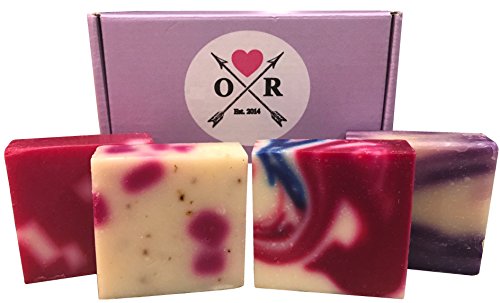 Oliver rocket handcrafted soap gift set (4 bar set) - 5…