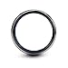 Chroma Color Collection Tungsten Wedding Band Ring 8mm for Men Women Green Red Blue Purple Black Gunmetal Copper Fuchsia Teal Interior Beveled Edge Brushed Polished