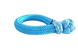 Blue 6mm80mm Soft UHMWPE Shackles for Off-Road ATV UTV Winch Rope