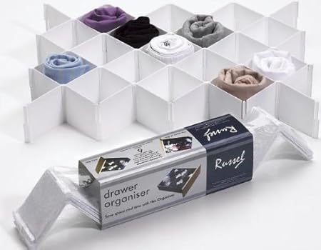 Modular Drawer Organizer Perfect Sock Organiser Amazon Co Uk