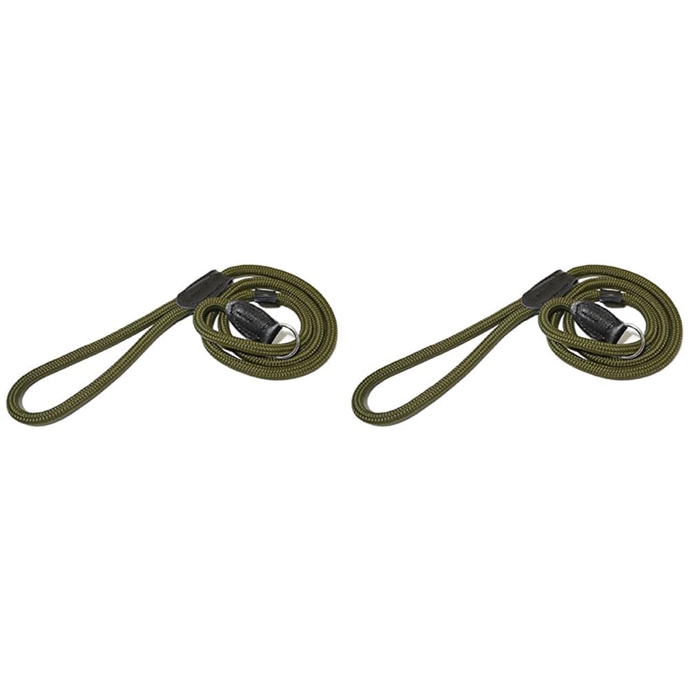 Rosewood Rope Twist Slip Lead, Green (Pack of 2)