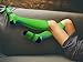 SUGUE Compression Socks (1 Pair) 20-30 mmHg for Women & Men - Best Graduated Athletic Fit for Running, Flight, Nurses, Maternity, Pregnancy - Shin Splints, Medical, Recovery (L/XL, Green&Blue)