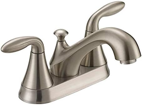 Deriva 2402BN Ashaway Two Handle Centerset Bathroom Faucet