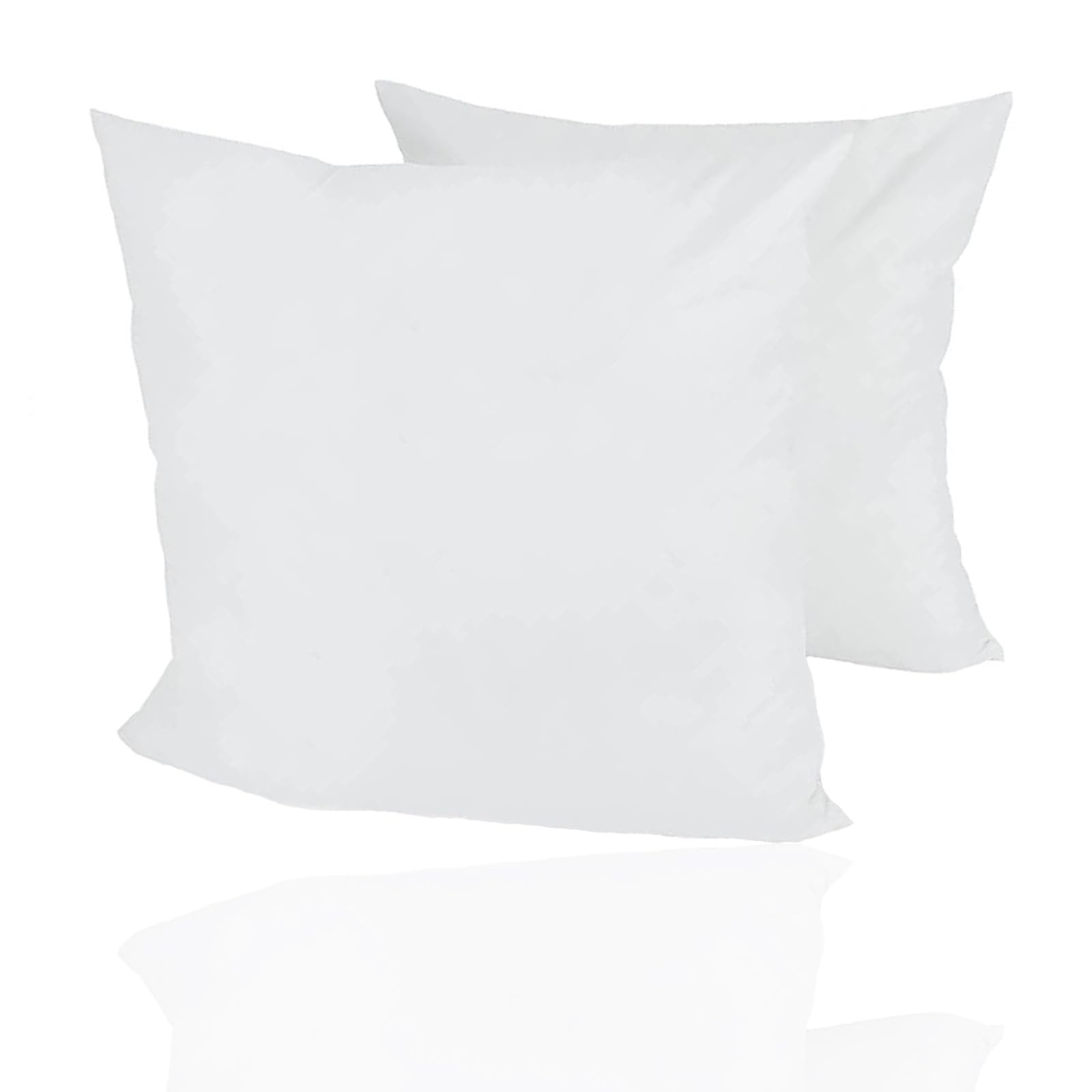 CHAMEEN Set of 2 Waterproof Cushion Covers 45 x 45 cm Cushion Protectors with Zip Anti-Dust Mite Breathable
