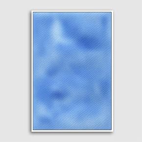 Framed for Living Room Bedroom Simple Clean Color Pattern for