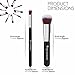 Qivange Makeup Brushes Synthetic Powder Foundation Eyeshadow Lip Kabuki Brush Set with Pouch