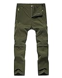 Asfixiado Kids’ Cargo Pants-Children’s Girls’Active Outdoor Convertible Trousers #9017