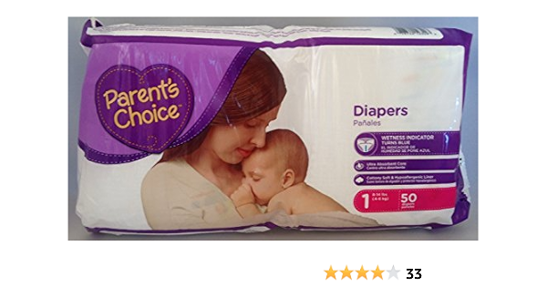 parents choice diapers small pack