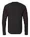 Champion Men Authentic Originals Long Sleeve Henley, Black, Small