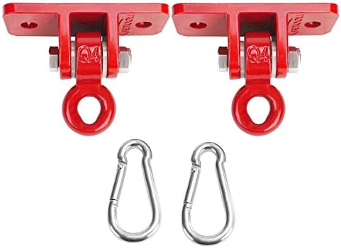 BETOOLL 2400 lb Capacity Heavy Duty Swing Hangers for Wooden Sets Playground Porch Indoor Outdoor & Hanging Snap Hooks