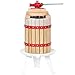 Best Choice Products 6L (1.6 Gal) Fruit Wine Press Cider Grape Crusher Wood Basket Juice Maker Kitchen