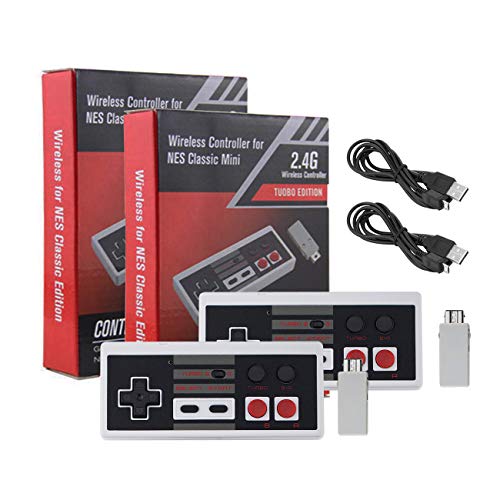 6 Pack+NES+Controller+Wireless+Rechargeable