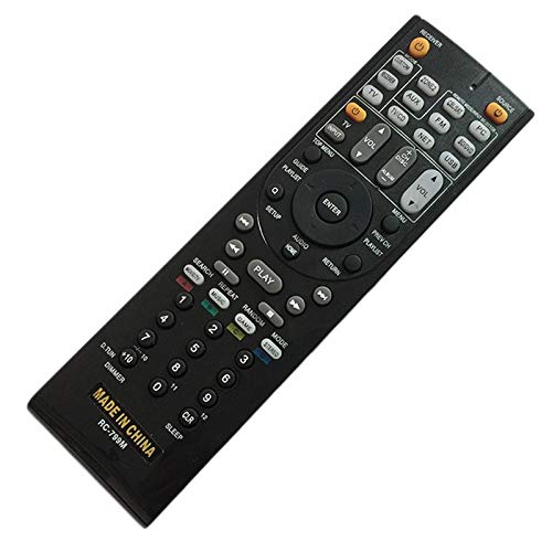 Replacement Remote Control for AC/TV for Onkyo AV TX-NR906 TX-NR709 TX-NR807 TX-NR727 TX-NR636 TX-NR