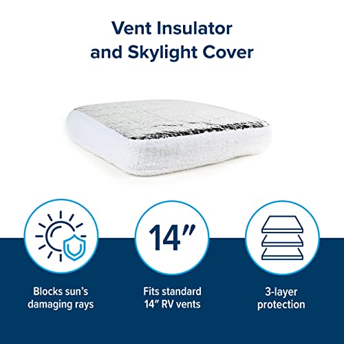 Camco Camper/RV Vent Insulator and Skylight Cover Features 3 Layers