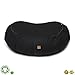 Buckwheat Meditation Cushion – Crescent, Round Or Zabuton Zafu Yoga Pillow | 7 Colors | Zippered Organic Cotton Cover & Liner to Add or Remove Hulls | Machine Washable | Carrying Handle