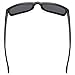 Gamma Ray Stealth Polarized UV400 Flat Black Updated Square Wayfarer Sunglasses in Shatterproof Nylon Frame