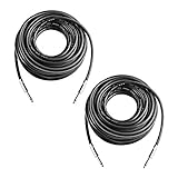 Yoico 2Pcs 6 Feet Professional 1/4" to 1/4" Speaker