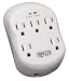 Tripp Lite 5 Outlet Surge Protector Power Strip, Direct Plug In, RJ11 Protection, & $15,000 INSURANCE (SK5TEL-0) primary