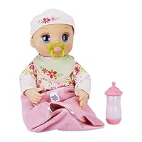 Baby Alive Real As Can Be Baby: Realistic Blonde Baby Doll, 80+ Lifelike Expressions, Movements & Real Baby Sounds, With Doll Accessories, Toy for Girls and Boys 3 and Up