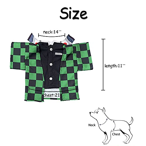 Cat Costume Anime Demon Slayer Cat Clothes Cat Halloween Costume