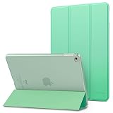 MoKo Case Fit iPad Air 2 - Slim Lightweight Smart Shell Stand Cover with Translucent Frosted Back Protector Fit iPad Air 2 9.7" Tablet, Mint Green (with Auto Wake/Sleep, Not fit iPad Air)