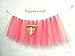 Originals Group 1st Birthday Pink Gold Tutu for High Chair Decoration for Party Supplies