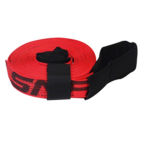 Tow Strap 2"x30' 10,000 lb (USA!) with Hook & Loop Storage Fastener - Thumbnail 3