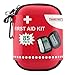 Tianbo First Aid Kit for Car, Survival and Emergencies – Light, Waterproof and Compact First Aid Kit with Hard Shell Case – Perfect for Hiking, Backpacking, Camping, Travel, Car, Home and Outdoorsthumb 1