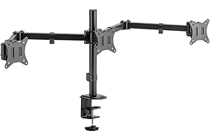 AnthroDesk Triple Monitor Stand for 3 (Three) LED/LCD/PDP Computer Monitors Up to 27"