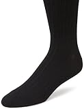 ECCO Men's Merino Wool Dress Sock,Black,10 to 13