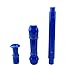 Kasteco 2 Pack German Style 8 Hole-3 Piece Descant Soprano Recorders with Cleaning Rod, Black Storage Bag, ABS Material, 2 Colors, Blue and Pink