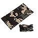 GasMo Camo Seamless Bandana Neck Gaiter Multi-Functional Balaclava Headband Face Scarf for Dust Outdoor Sports Cycling