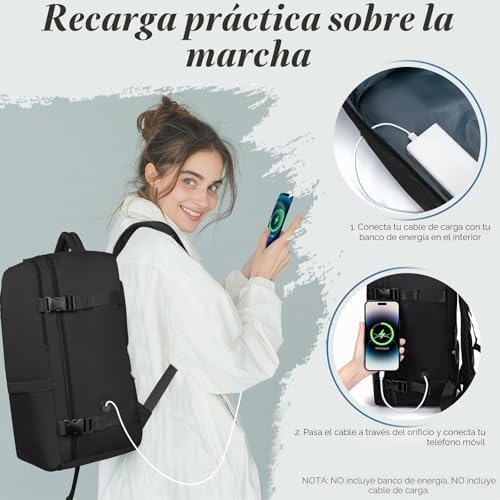 Mochila 40x30x20 para Ryanair 24L